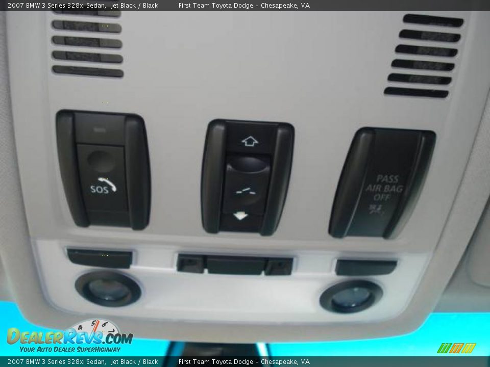 2007 BMW 3 Series 328xi Sedan Jet Black / Black Photo #23