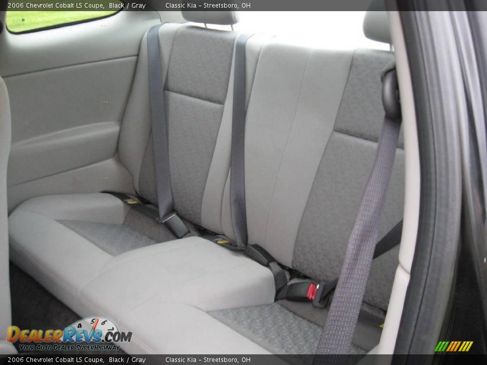 2006 Chevrolet Cobalt LS Coupe Black / Gray Photo #17