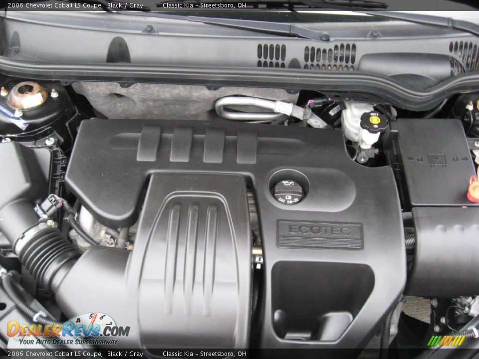 2006 Chevrolet Cobalt LS Coupe Black / Gray Photo #24