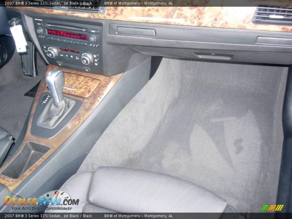2007 BMW 3 Series 335i Sedan Jet Black / Black Photo #20