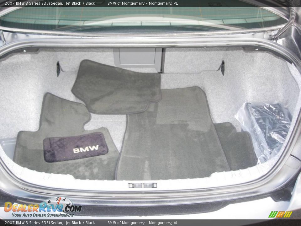 2007 BMW 3 Series 335i Sedan Jet Black / Black Photo #22