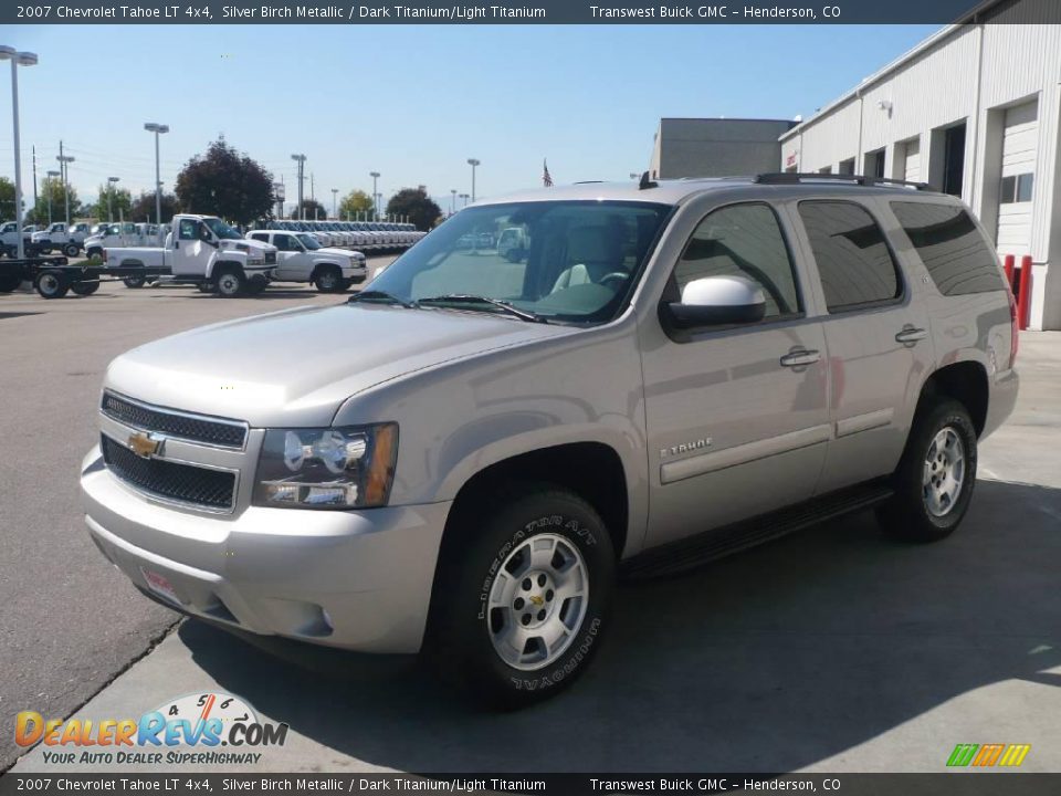 2007 Chevrolet Tahoe LT 4x4 Silver Birch Metallic / Dark Titanium/Light Titanium Photo #3