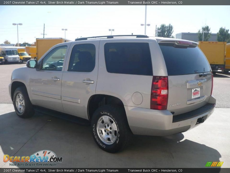 2007 Chevrolet Tahoe LT 4x4 Silver Birch Metallic / Dark Titanium/Light Titanium Photo #4