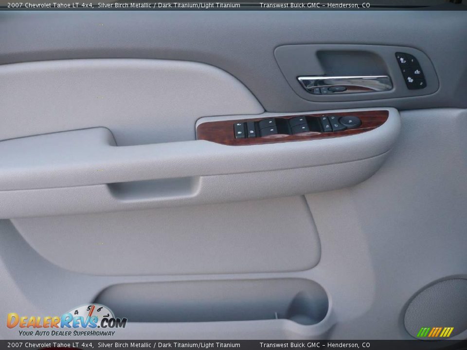 2007 Chevrolet Tahoe LT 4x4 Silver Birch Metallic / Dark Titanium/Light Titanium Photo #8