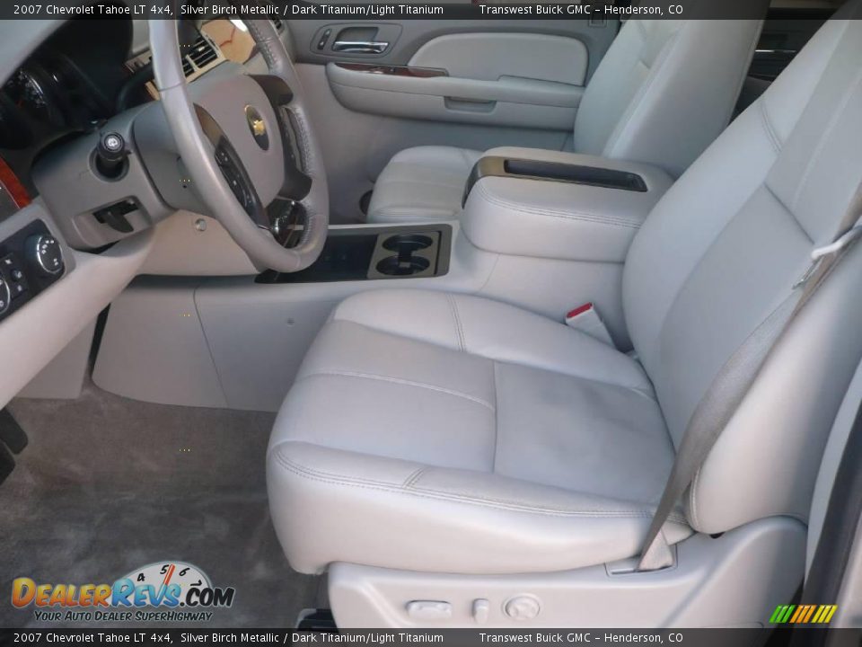 2007 Chevrolet Tahoe LT 4x4 Silver Birch Metallic / Dark Titanium/Light Titanium Photo #11