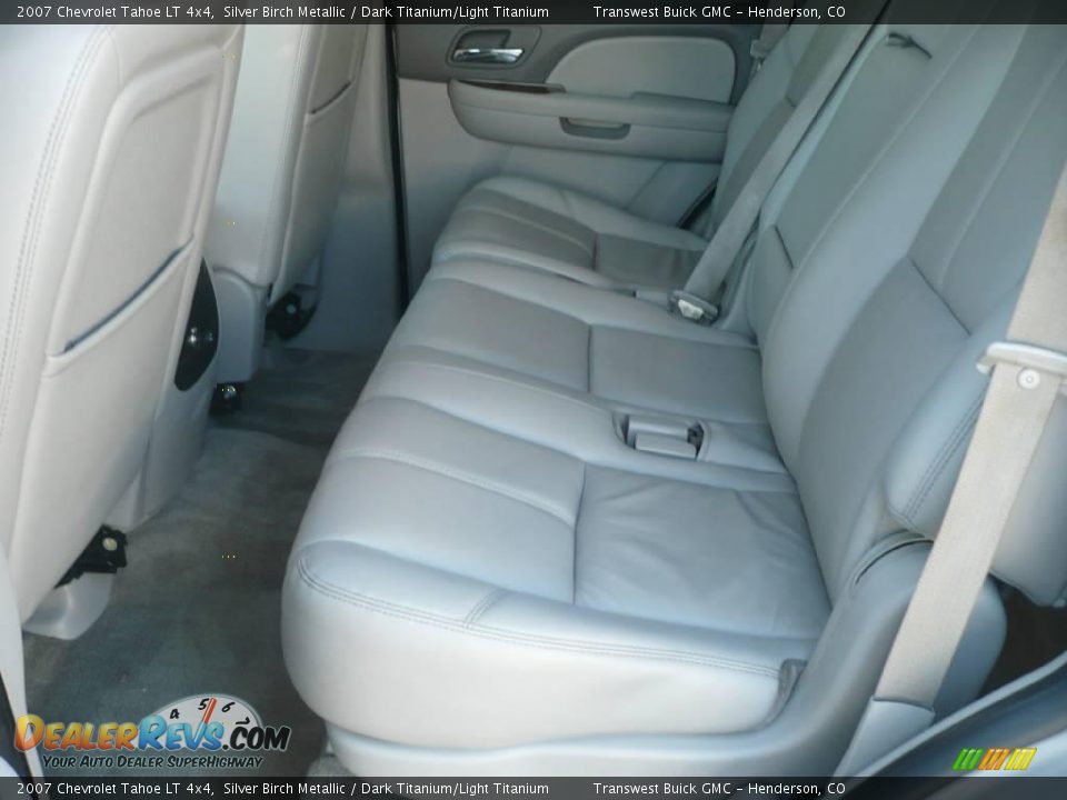 2007 Chevrolet Tahoe LT 4x4 Silver Birch Metallic / Dark Titanium/Light Titanium Photo #12