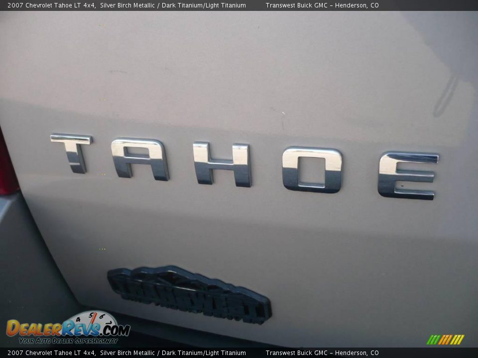 2007 Chevrolet Tahoe LT 4x4 Silver Birch Metallic / Dark Titanium/Light Titanium Photo #14
