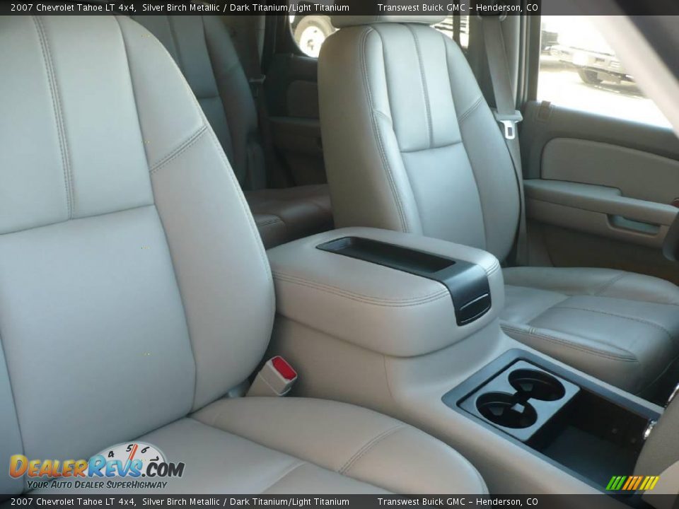 2007 Chevrolet Tahoe LT 4x4 Silver Birch Metallic / Dark Titanium/Light Titanium Photo #18