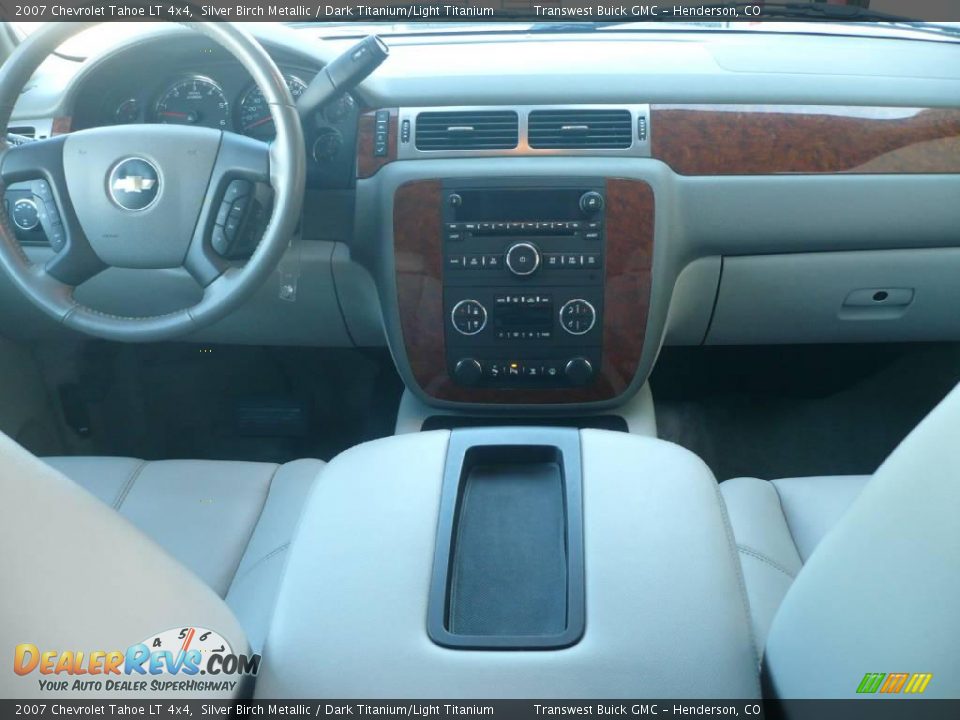 2007 Chevrolet Tahoe LT 4x4 Silver Birch Metallic / Dark Titanium/Light Titanium Photo #21