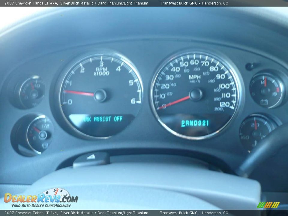 2007 Chevrolet Tahoe LT 4x4 Silver Birch Metallic / Dark Titanium/Light Titanium Photo #22