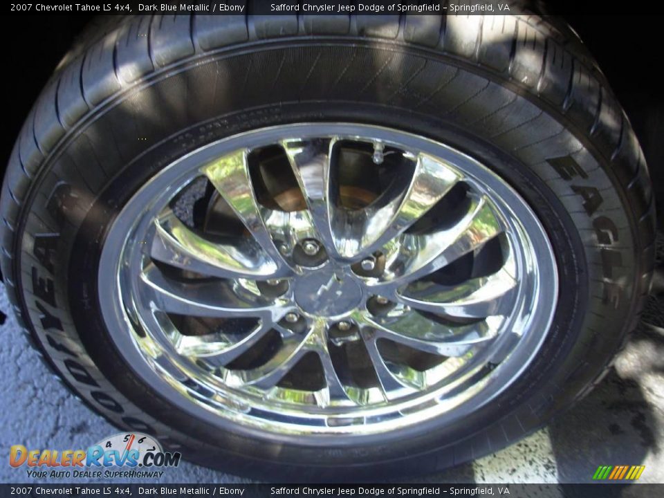 2007 Chevrolet Tahoe LS 4x4 Dark Blue Metallic / Ebony Photo #9