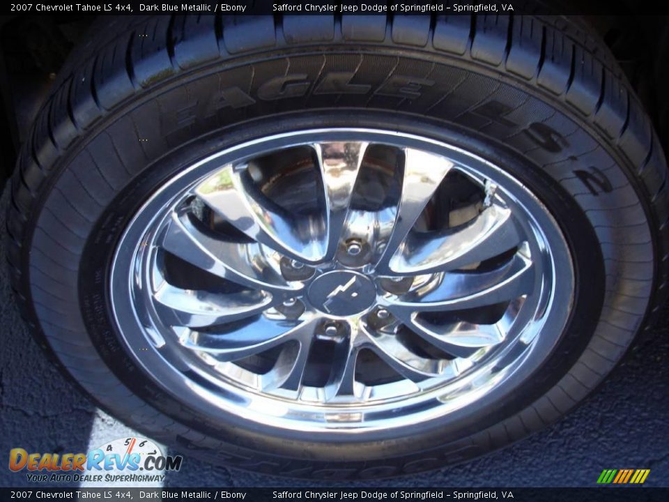 2007 Chevrolet Tahoe LS 4x4 Dark Blue Metallic / Ebony Photo #10