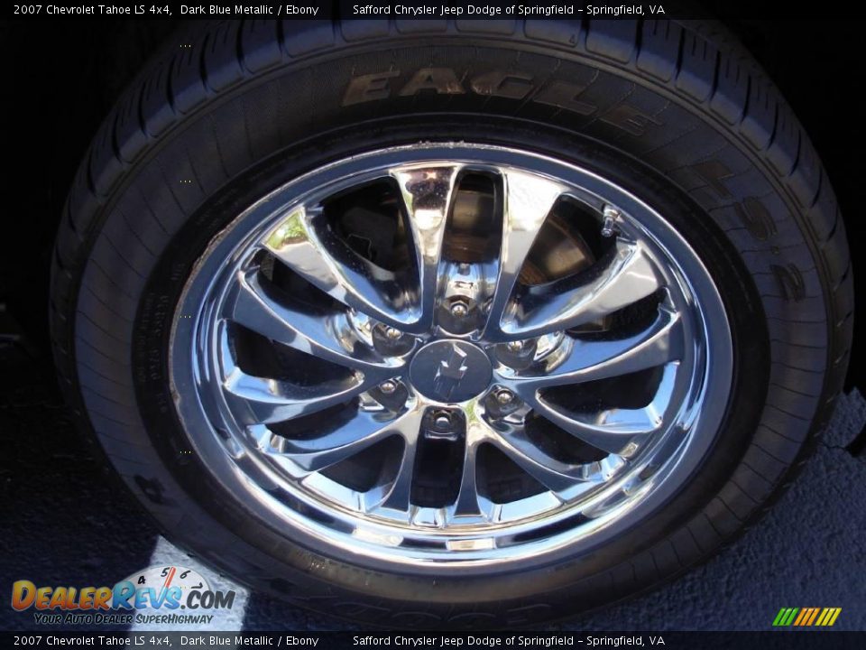 2007 Chevrolet Tahoe LS 4x4 Dark Blue Metallic / Ebony Photo #11
