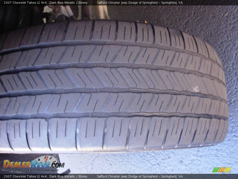 2007 Chevrolet Tahoe LS 4x4 Dark Blue Metallic / Ebony Photo #14