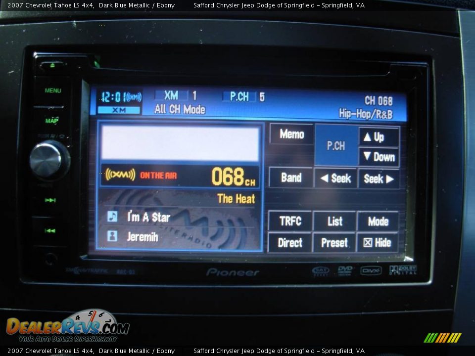2007 Chevrolet Tahoe LS 4x4 Dark Blue Metallic / Ebony Photo #18