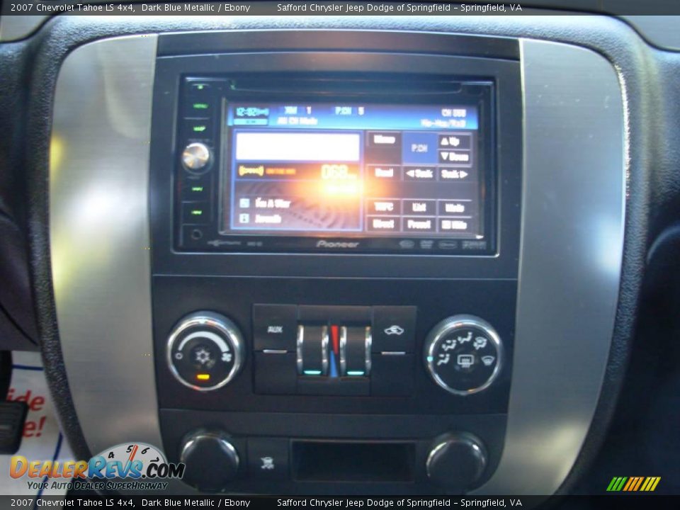 2007 Chevrolet Tahoe LS 4x4 Dark Blue Metallic / Ebony Photo #19
