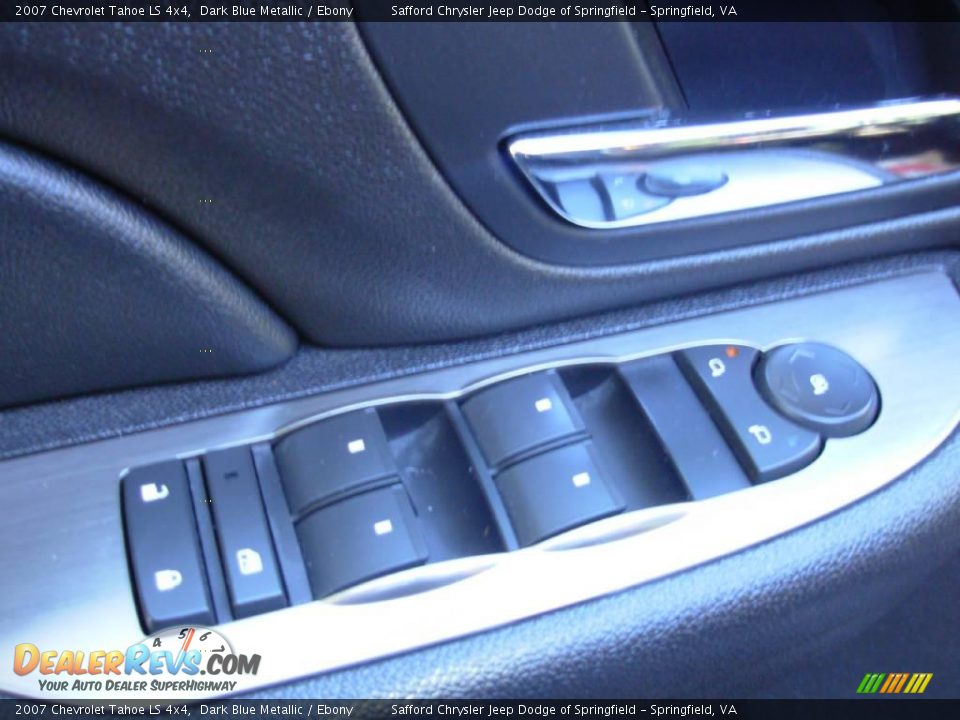 2007 Chevrolet Tahoe LS 4x4 Dark Blue Metallic / Ebony Photo #20
