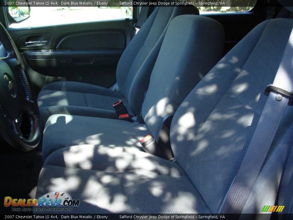 2007 Chevrolet Tahoe LS 4x4 Dark Blue Metallic / Ebony Photo #22