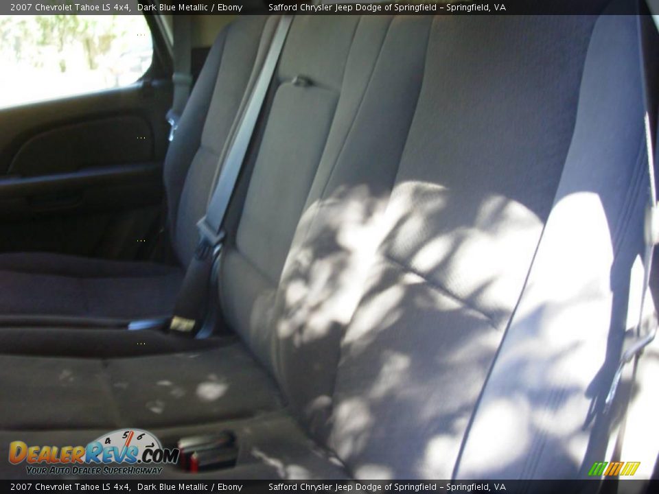 2007 Chevrolet Tahoe LS 4x4 Dark Blue Metallic / Ebony Photo #24
