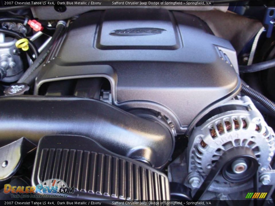 2007 Chevrolet Tahoe LS 4x4 Dark Blue Metallic / Ebony Photo #28