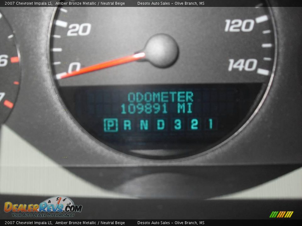 2007 Chevrolet Impala LS Amber Bronze Metallic / Neutral Beige Photo #9