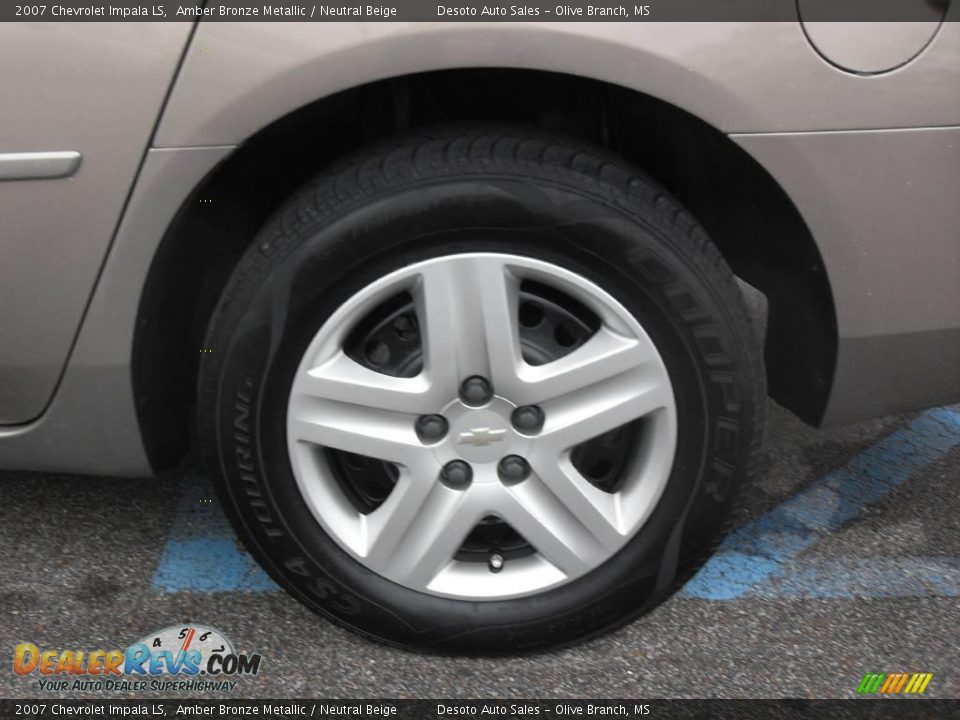 2007 Chevrolet Impala LS Amber Bronze Metallic / Neutral Beige Photo #16