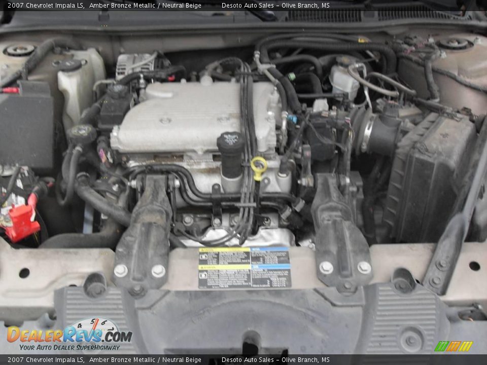 2007 Chevrolet Impala LS Amber Bronze Metallic / Neutral Beige Photo #18