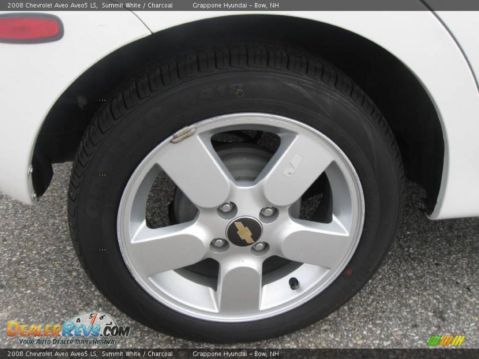 2008 Chevrolet Aveo Aveo5 LS Summit White / Charcoal Photo #4