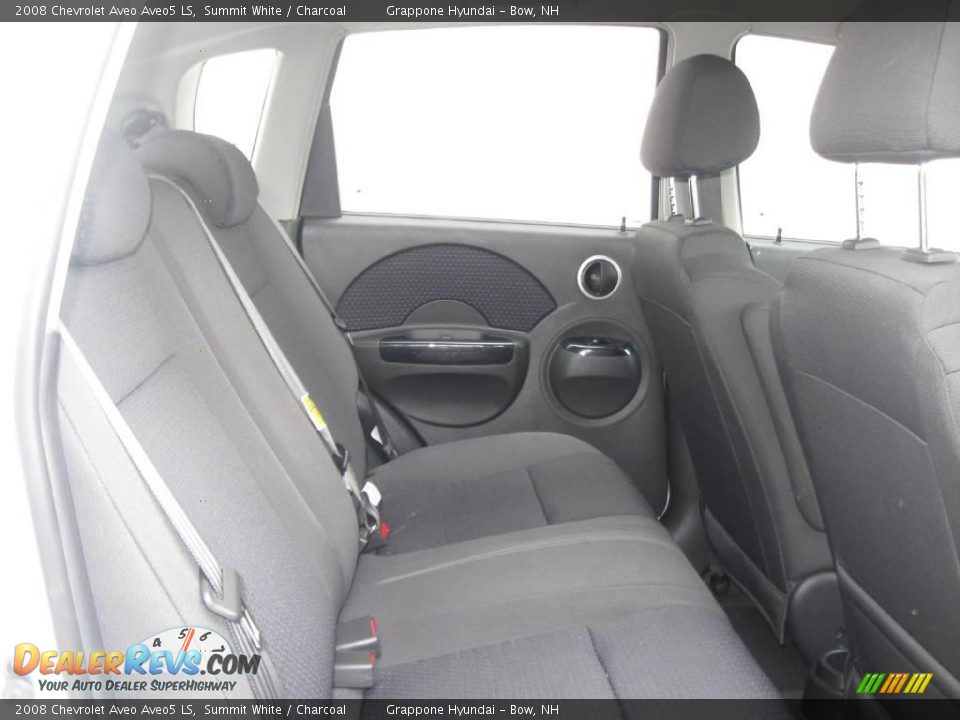 2008 Chevrolet Aveo Aveo5 LS Summit White / Charcoal Photo #5