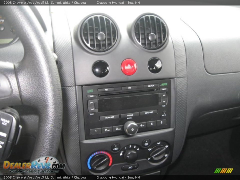 2008 Chevrolet Aveo Aveo5 LS Summit White / Charcoal Photo #7
