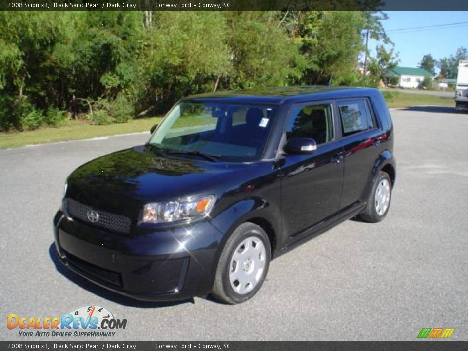 2008 Scion xB Black Sand Pearl / Dark Gray Photo #1
