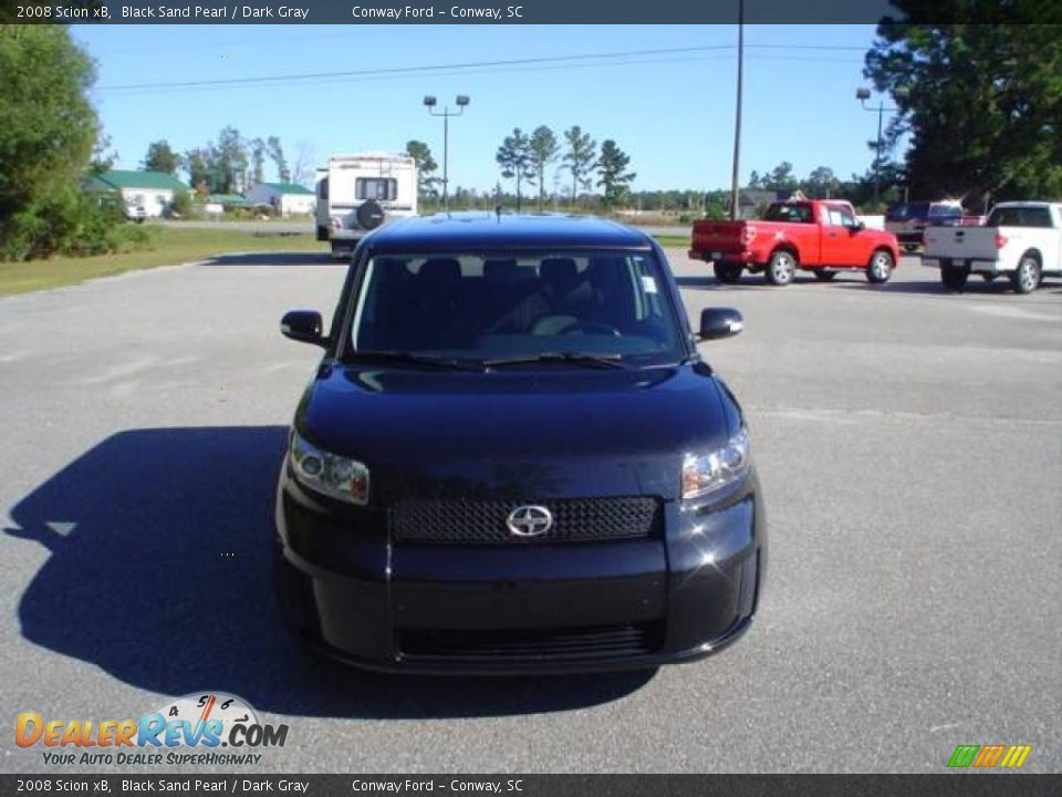 2008 Scion xB Black Sand Pearl / Dark Gray Photo #2