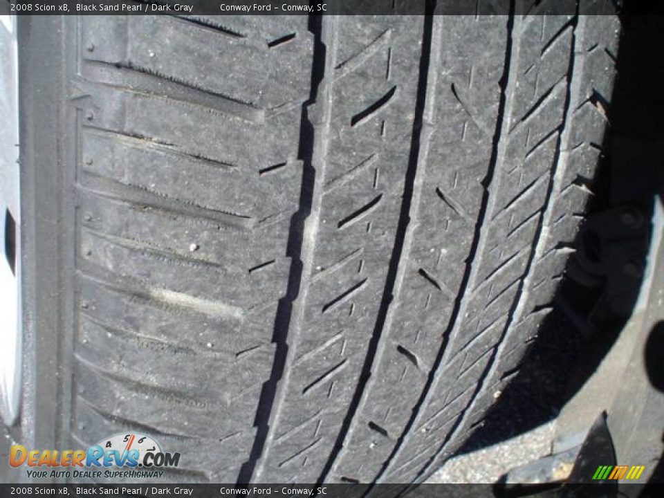 2008 Scion xB Black Sand Pearl / Dark Gray Photo #10