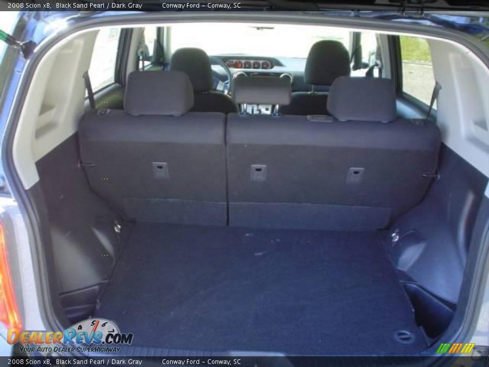 2008 Scion xB Black Sand Pearl / Dark Gray Photo #14