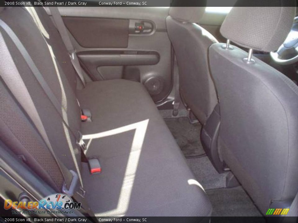 2008 Scion xB Black Sand Pearl / Dark Gray Photo #15