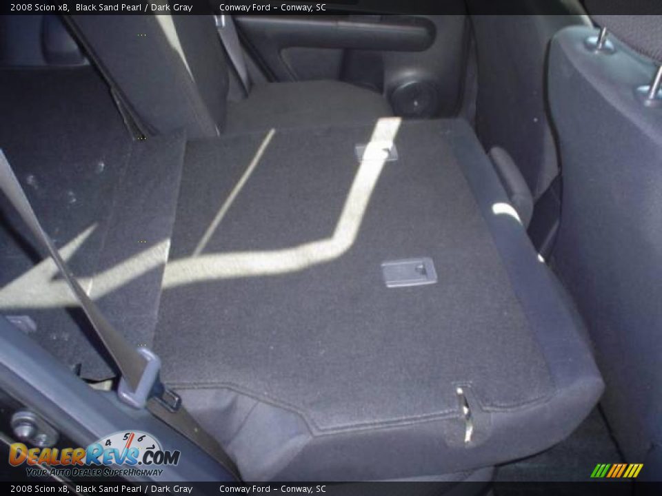 2008 Scion xB Black Sand Pearl / Dark Gray Photo #16
