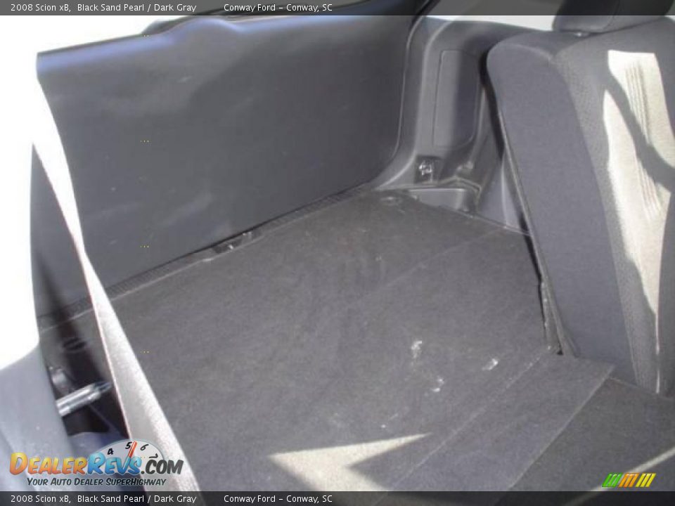 2008 Scion xB Black Sand Pearl / Dark Gray Photo #17