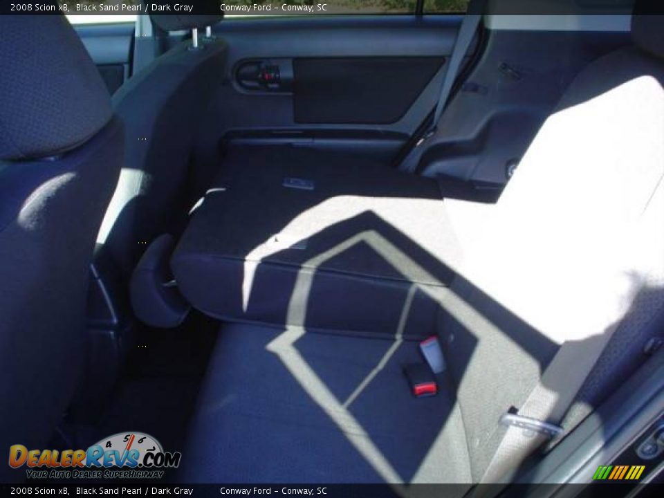 2008 Scion xB Black Sand Pearl / Dark Gray Photo #19