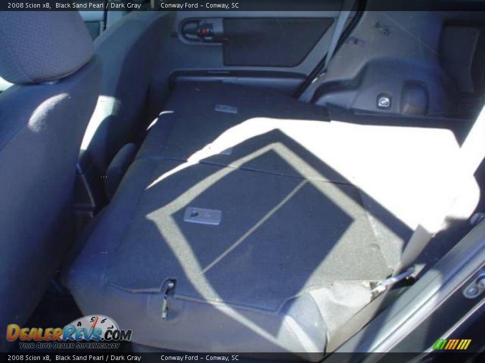 2008 Scion xB Black Sand Pearl / Dark Gray Photo #20