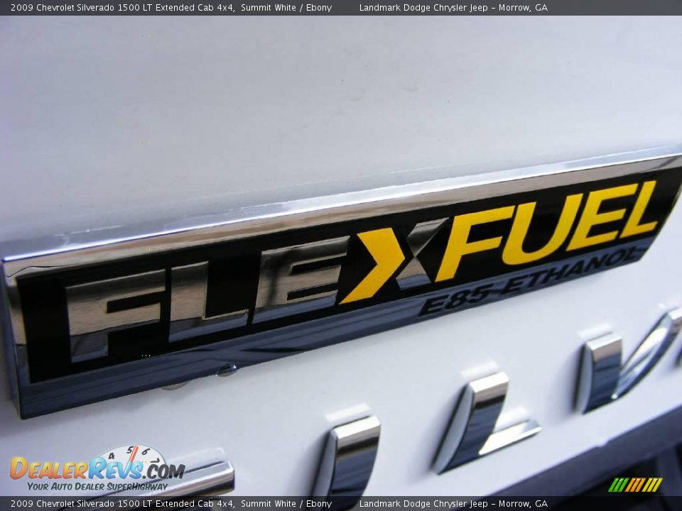2009 Chevrolet Silverado 1500 LT Extended Cab 4x4 Summit White / Ebony Photo #13