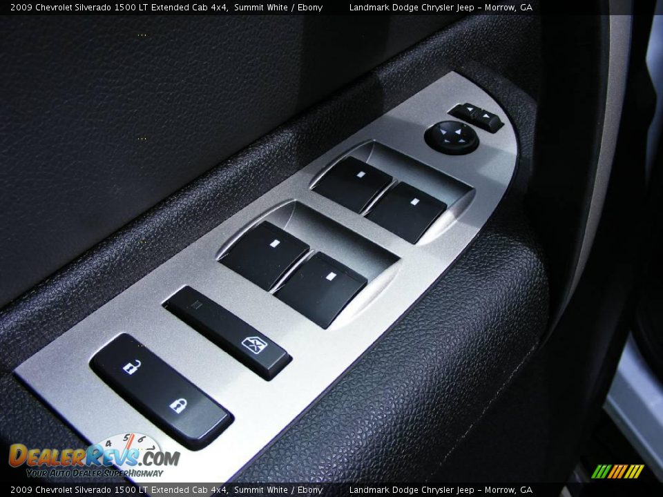 2009 Chevrolet Silverado 1500 LT Extended Cab 4x4 Summit White / Ebony Photo #16