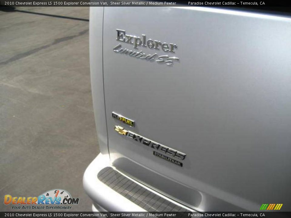 2010 Chevrolet Express LS 1500 Explorer Conversion Van Sheer Silver Metallic / Medium Pewter Photo #11