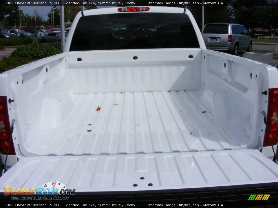 2009 Chevrolet Silverado 1500 LT Extended Cab 4x4 Summit White / Ebony Photo #18
