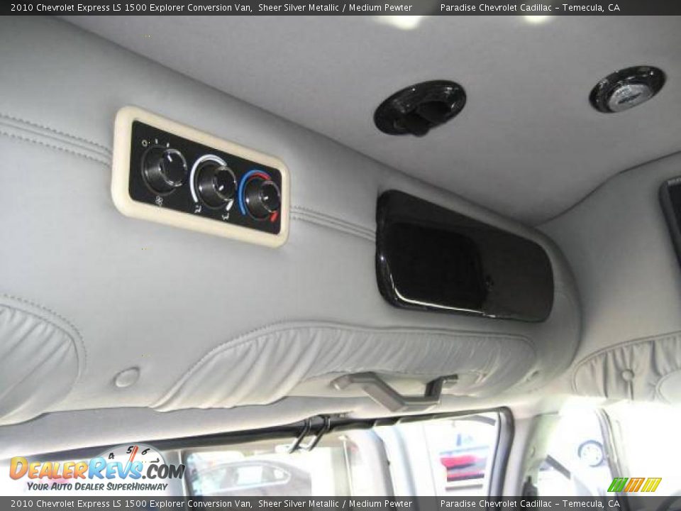 2010 Chevrolet Express LS 1500 Explorer Conversion Van Sheer Silver Metallic / Medium Pewter Photo #16