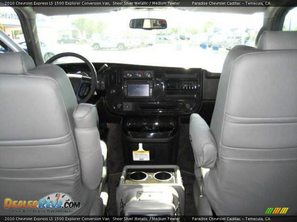 2010 Chevrolet Express LS 1500 Explorer Conversion Van Sheer Silver Metallic / Medium Pewter Photo #18