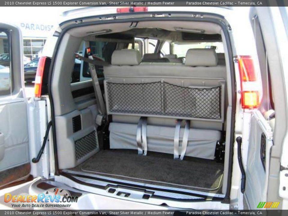 2010 Chevrolet Express LS 1500 Explorer Conversion Van Sheer Silver Metallic / Medium Pewter Photo #23