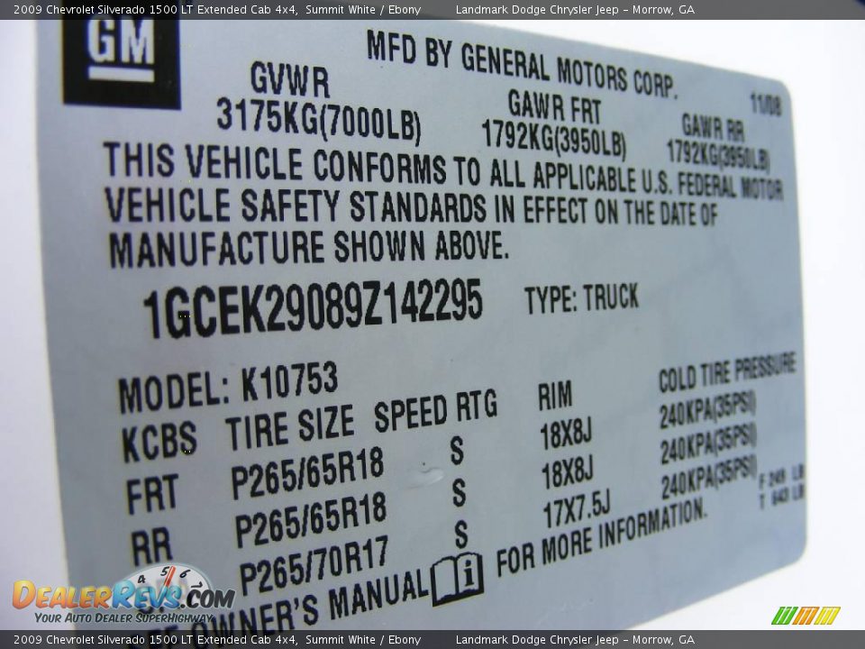 2009 Chevrolet Silverado 1500 LT Extended Cab 4x4 Summit White / Ebony Photo #33