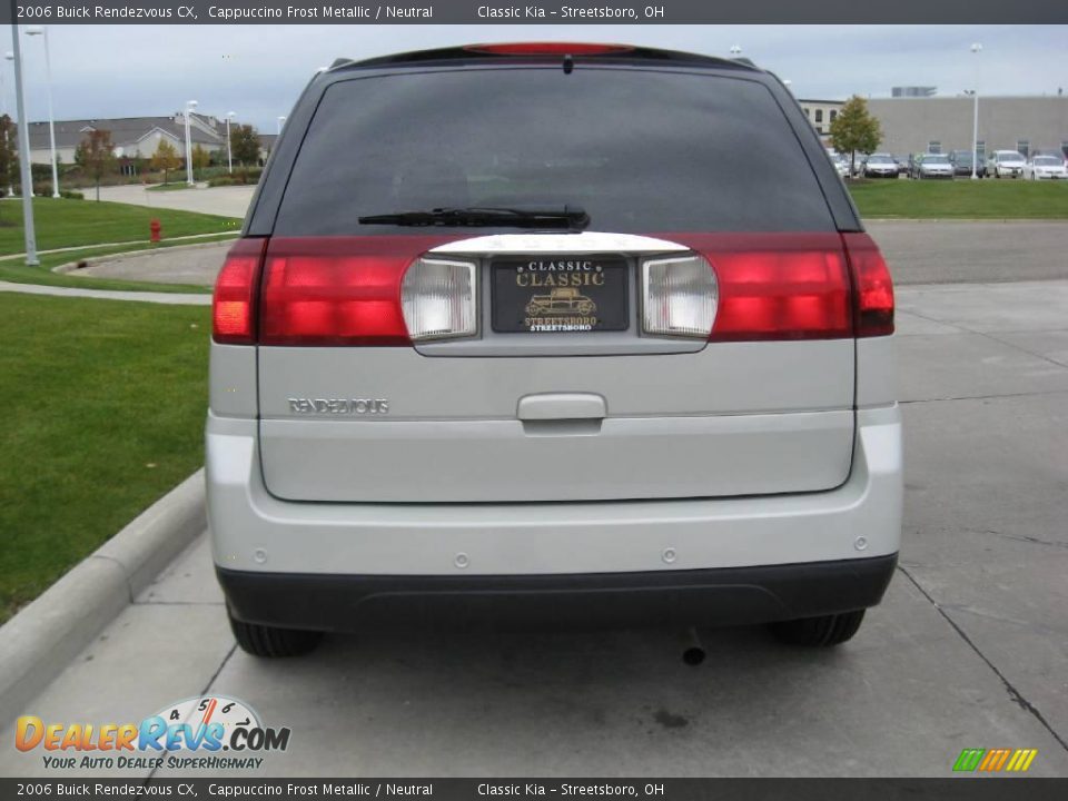 2006 Buick Rendezvous CX Cappuccino Frost Metallic / Neutral Photo #9