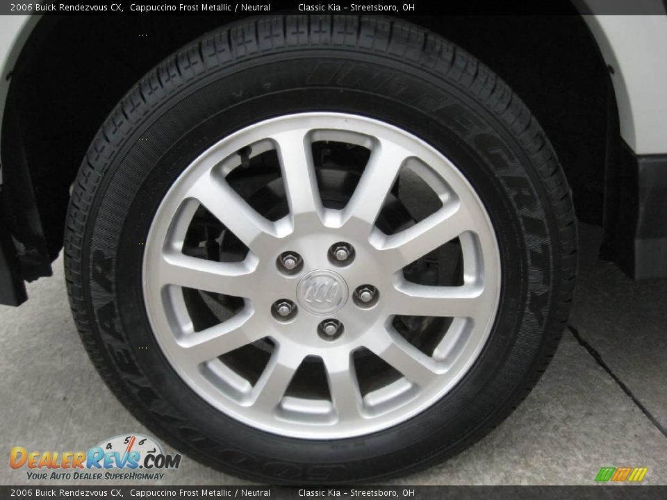2006 Buick Rendezvous CX Cappuccino Frost Metallic / Neutral Photo #11
