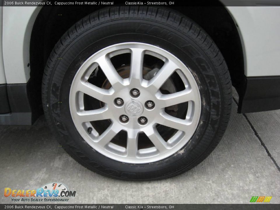 2006 Buick Rendezvous CX Cappuccino Frost Metallic / Neutral Photo #12